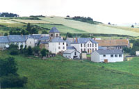 Le bourg de Molèdes